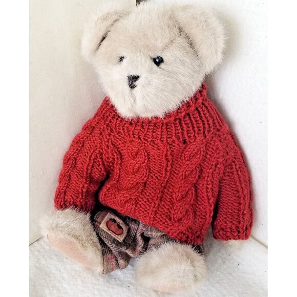 Boyds Bears Rusty McPunkin Pumpkin Jointed 12"‎ Head Bean Collection - Picture 2 of 11